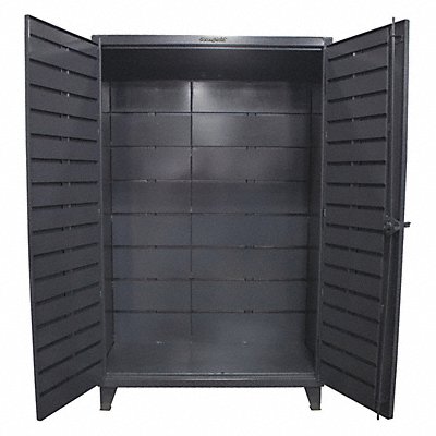 Bin Cabinet 78 x48 x24 Dark Gray 0Bns