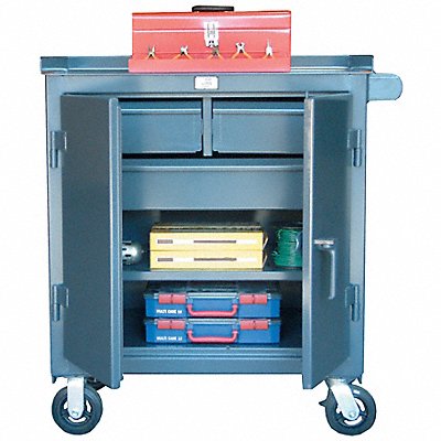 Rolling Tool Cabinet Gray Ind Prem Duty