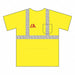 T-Shirt Yellow 2XL IAA Logo Red 2 pos