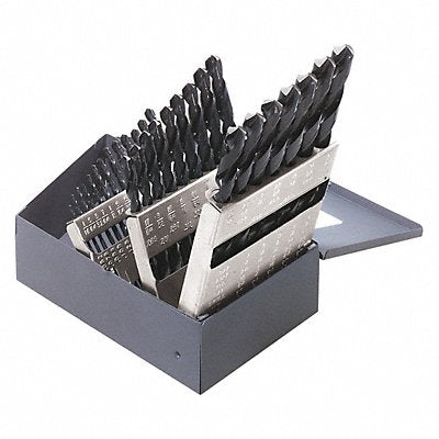 29-Piece Regular-Point Drill-Bit Set