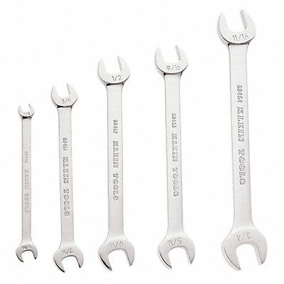 5-Piece Open-End Wrench Set