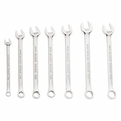 7-Piece Metric Combination Wrench Set