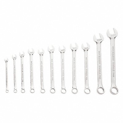 11-Piece Metric Combination Wrench Set