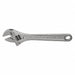 Adj. Wrench 8 1-1/8 Cap. Chrome