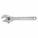 Adj. Wrench 12 1-1/2 Cap. Chrome