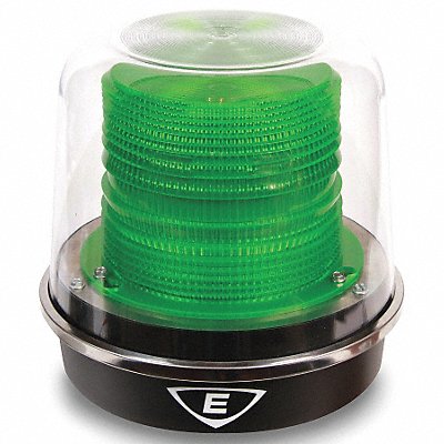 Warning Light LED Green 12VDC 24VACDC