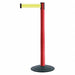 Barrier Post with Belt Red Post 38 H