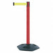 Barrier Post with Belt Red Post 38 H