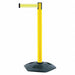 Barrier Post with Belt Yellow Post 38 H