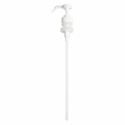 Hand Pump White Plastic 14 H x 2 W