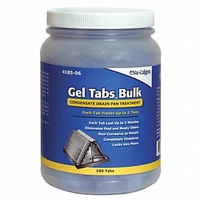 Condensate Pan Treatment Gel Tablet Blue