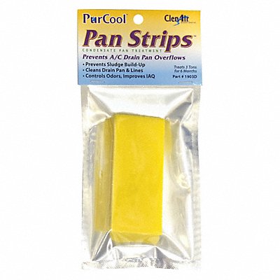 Condensate Pan Treatment Solid Yellow