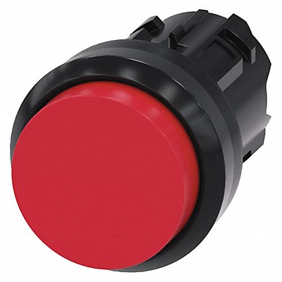 Push Button Operator Red Plastic Bezel