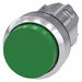 Push Button Operator Green Metal Bezel