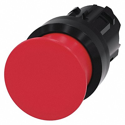 Push Button Operator Red Plastic Bezel