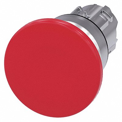 Push Button Operator Red Metal Bezel