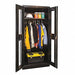 Wardrobe Cabinet 72 H 36 W Black