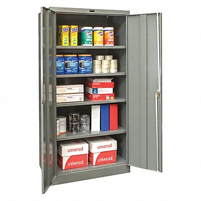 K3840 Strg Cab 78 x36 x18 DrkGry 4Shlv