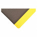 Antifatigue Mat Black/Yellow 2 ft W