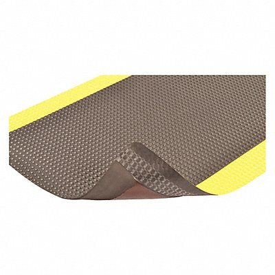 Antifatigue Runner Black/Yellow 3 ft W