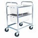 Tub Rack 600 lb Ld Cap. Aluminum Cart