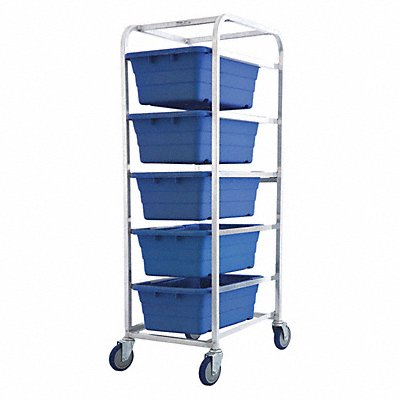 Tub Rack 600 lb Ld Cap. Aluminum Cart