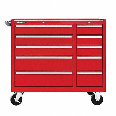 Rolling Tool Cabinet Red Heavy Duty