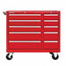 Rolling Tool Cabinet Red Heavy Duty