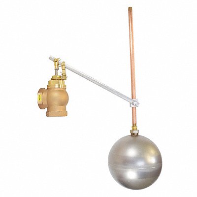 Float Valve Bronze FNPT 100 psi 1-1/2 