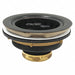 Sink Drain 5 in Dia Brass