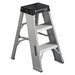 Step Stand 375 lb Ld Cap. Aluminum