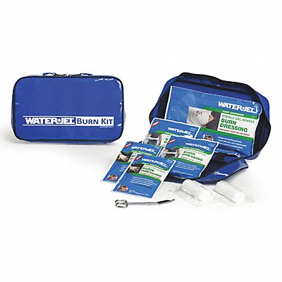 Burn Care Kit Vinyl Case Blue 9 H