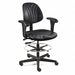 Chair 350 lb wt. Cap. Black Seat