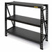 Bulk Storage Rack 1 500lb Wood 3 Shelves