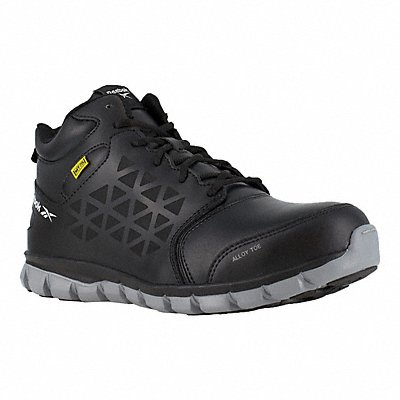 Athletic High-Top Shoe M 8 1/2 Black PR