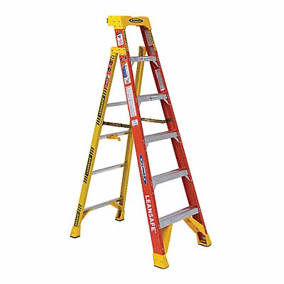 Stepladder Fiberglass 300 lb Ld Cap.