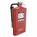 Fire Extinguisher Aluminum Red ABC