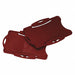 Swipecard Holder Plastic Red PK25