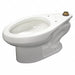 Toilet Bowl Elongated Floor Flush Valve