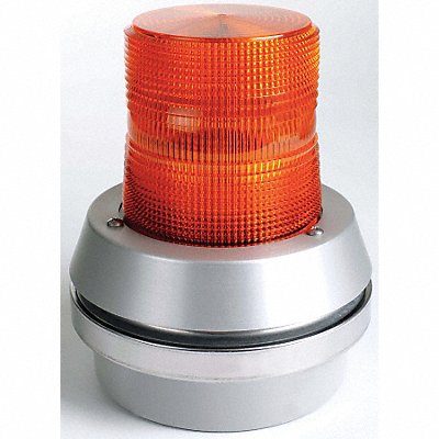 Horn Strobe Amber Cast Aluminum 24VDC
