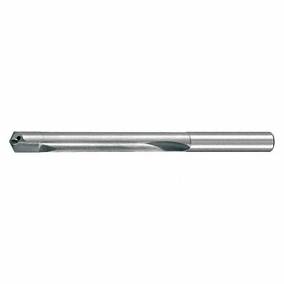 Straight Flute Drill 43/64 Carbide Tip