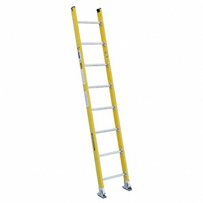 Straight Ladder H 8 ft Fiberglass