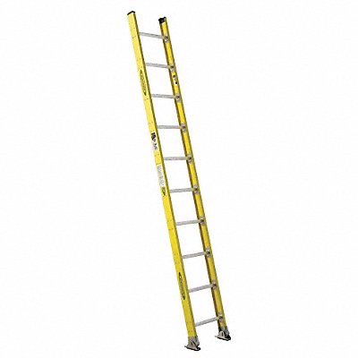 Straight Ladder H 10 ft Fiberglass