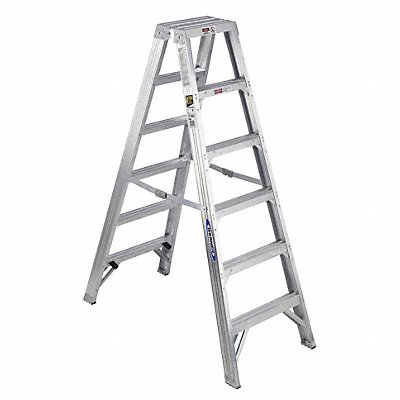 Stepladder T400 H 6 ft Spread 50-1/4 In