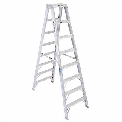 Stepladder T400 H 8 ft Spread 64-1/4 In