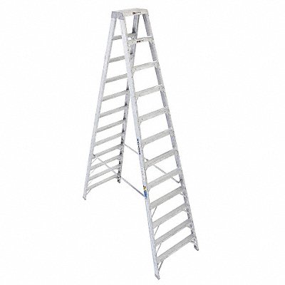 Stepladder T400 H 12 ft Spread 92-1/4 In