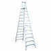 Platform Stepladder 12 ft Aluminum 300lb