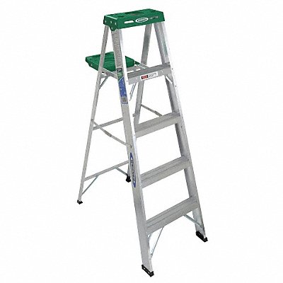 Stepladder 350 H 5 ft Spread 35-1/2 In