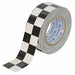 Floor Tape Black/White 2 inx100 ft Roll