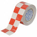 Floor Tape Red/White 3 inx100 ft Roll